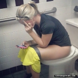 Amateurs Milfs and Teens spied on in the toilet