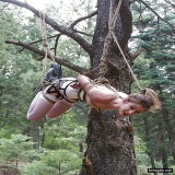 Female Slaves hanging in the air