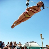 Female Slaves hanging in the air