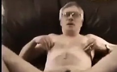 Mature Guy Strips Down