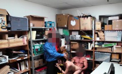 Shoplifter Audrey Royal Takes Two LP Officer Cocks