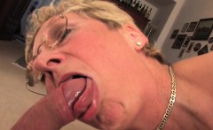 Blonde Granny Gets Fucked