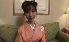 Japanese fetish babe toyed before doggystyle