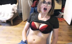 Strip and masturbation on webcam