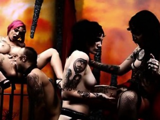 Emo Succubi Demonic Orgy In Hell!