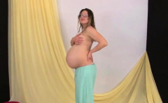 Hot Pregnant Fetish With Cumshot