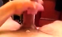 MULTIPLE MASSIVE ORGASMS OF A PIERCED COCK