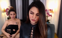 Hot shemale lesbians on webcam