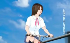 Cute 3d Hentai Girl Have A Wet Dream