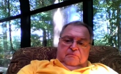 Grandpa Show On Webcam