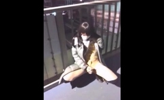 Sexy Asian Cd Cums In Public