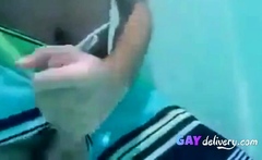 Jerk Off Under Water