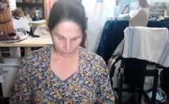 Brunette russian mature amateur milf hidden webcam voyeur