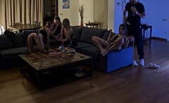 Amateur college group sex with fucking and sucking in hd