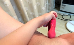 Beautiful Sonya having a horny solo toy masturbation