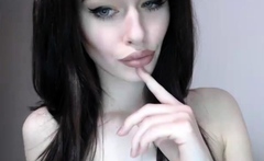 Horny Webcam Babe Solo Masturbation