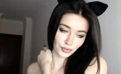 Horny Webcam Babe Solo Masturbation